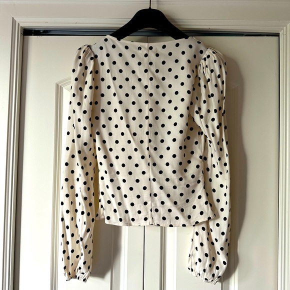 Reformation Romantic Nell Button Blouse - Picture 9 of 10
